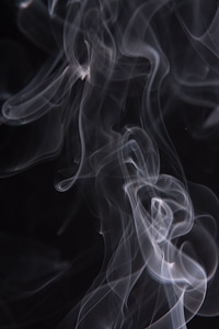 Swirly abstract smoke