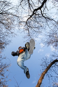 Man jumping photo