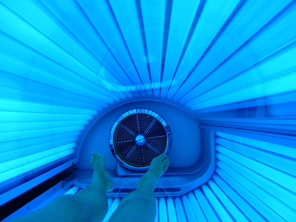 Tanning bed tanning wellness