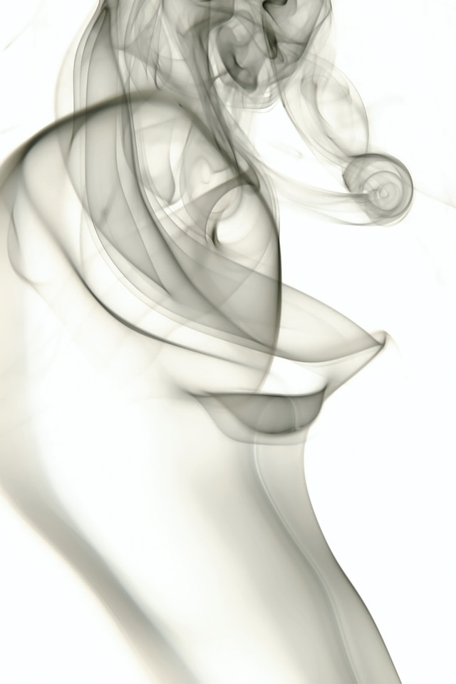 Gray smoke photo