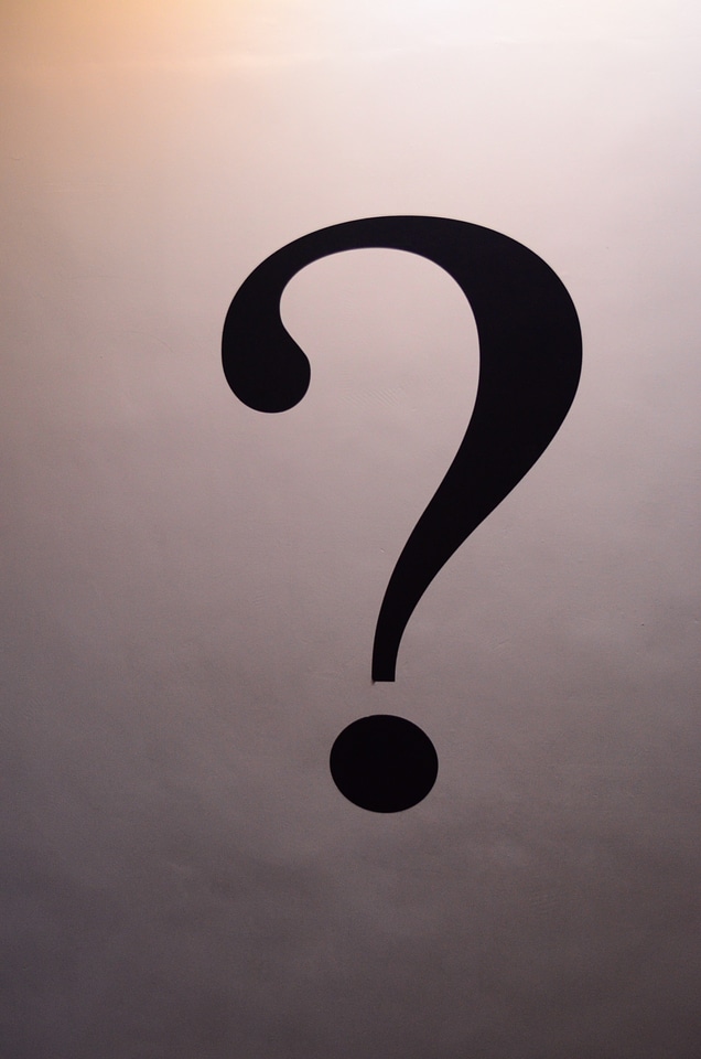Question mark symbol