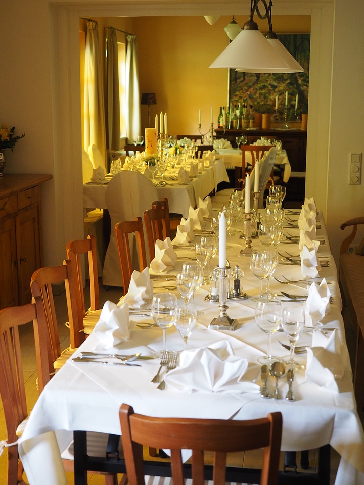Decoration banquet romance