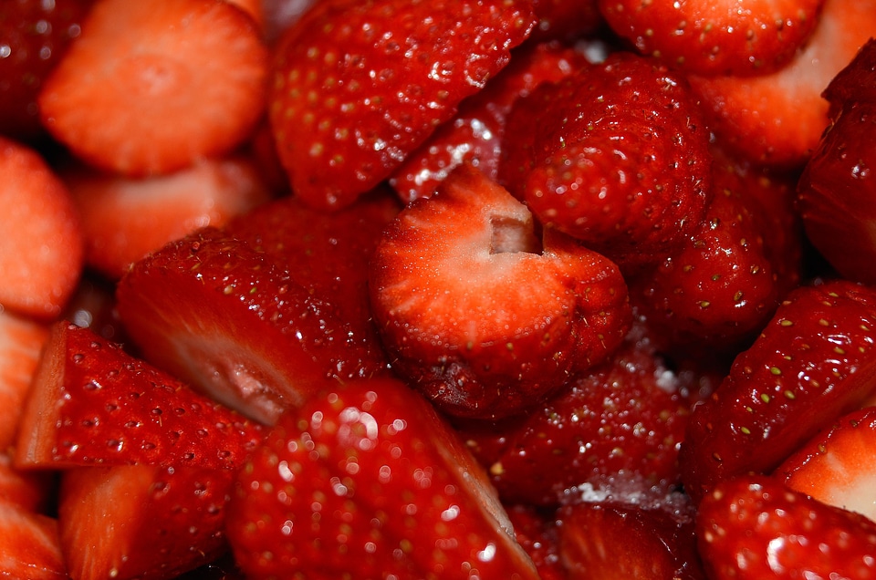 Fruits food red