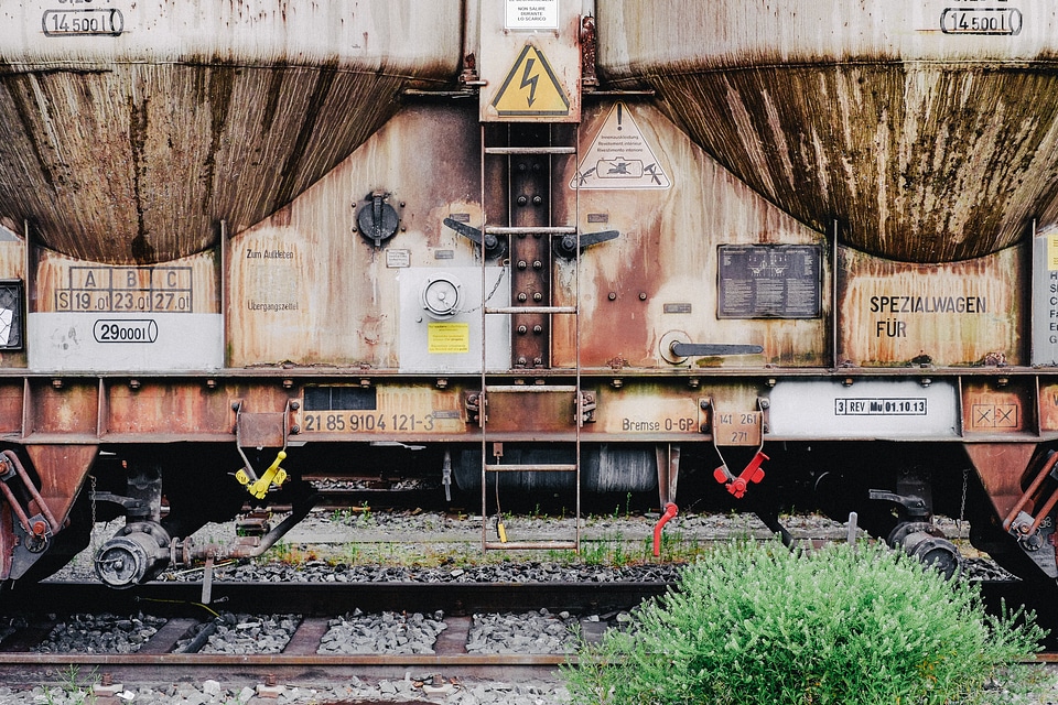 Rusting Train Cart