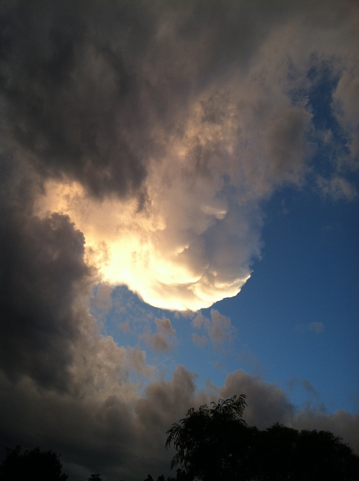 Storm forecast weather phenomenon