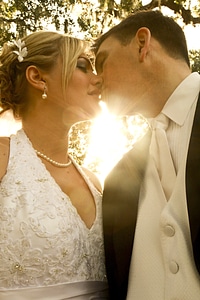 Marriage love kiss