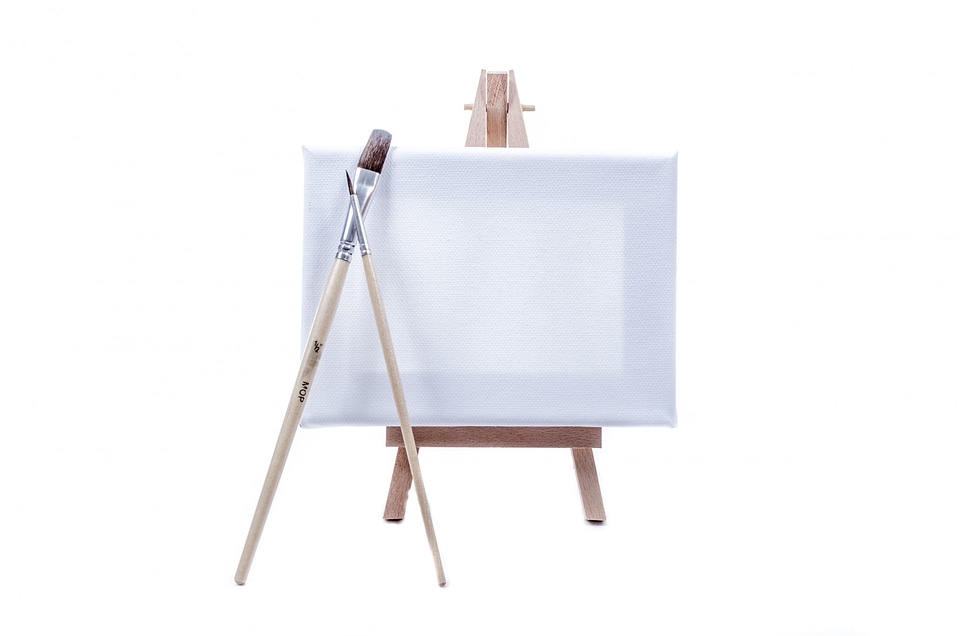 Isolated billboard white