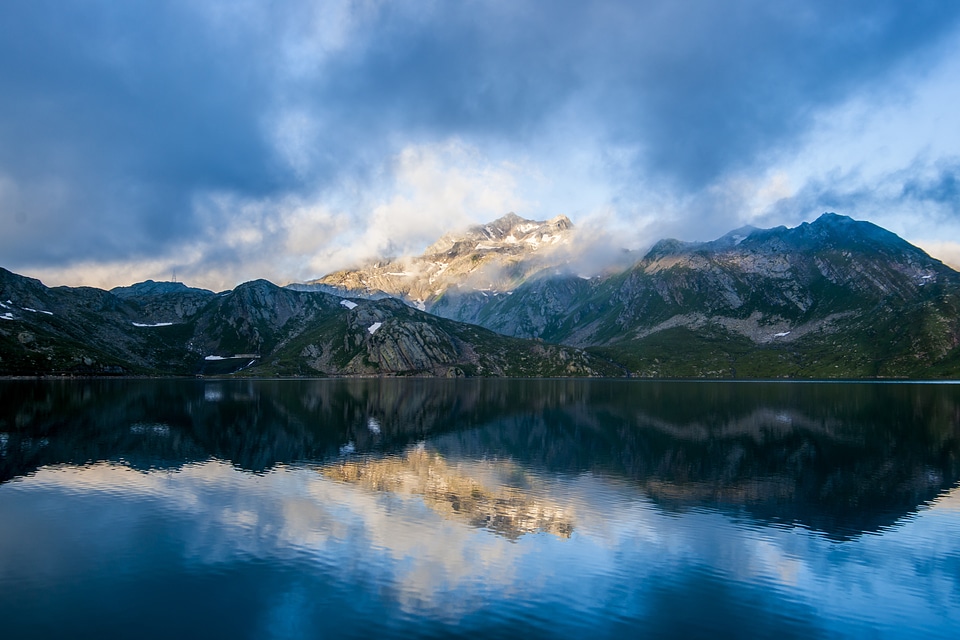 Reflecting Landscape Scene