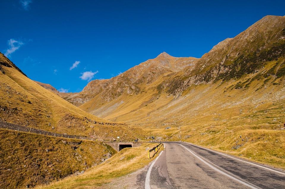 Mountain alps landscape