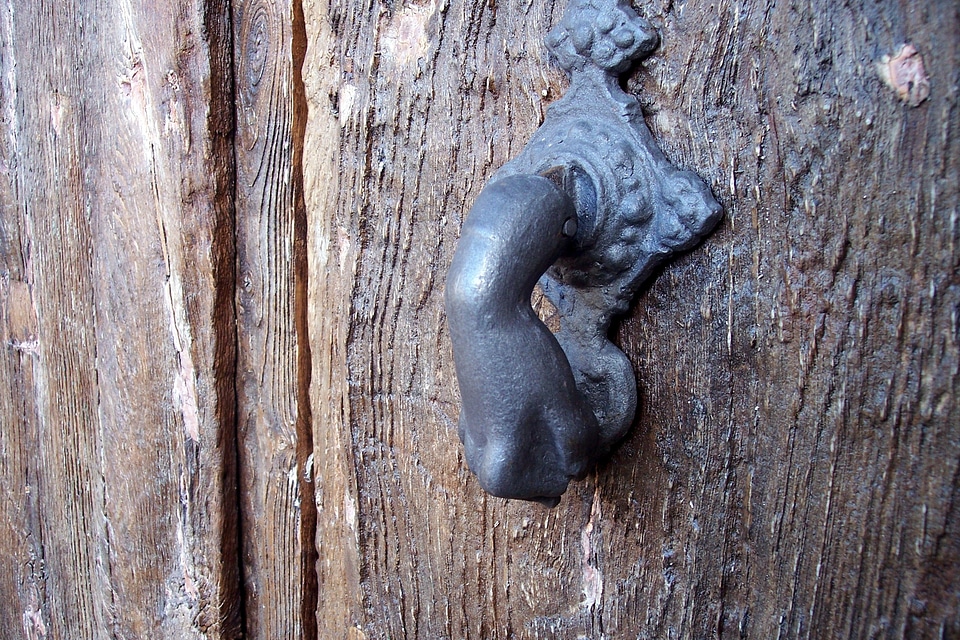 Door hardware door handle church door