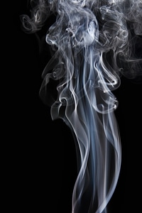 Gray abstract smoke background photo