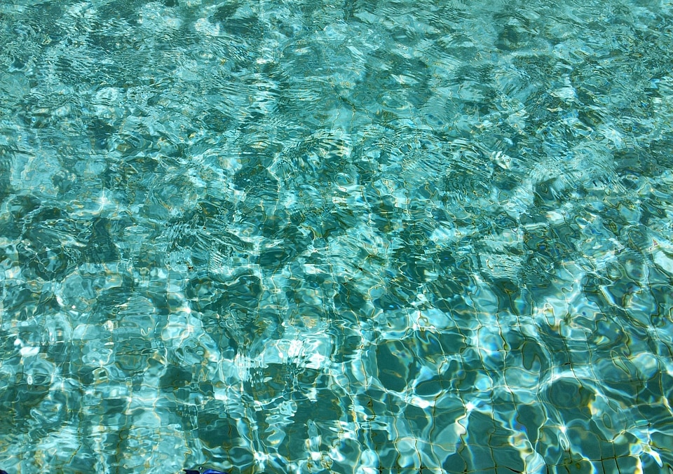 Crystal clear swimming