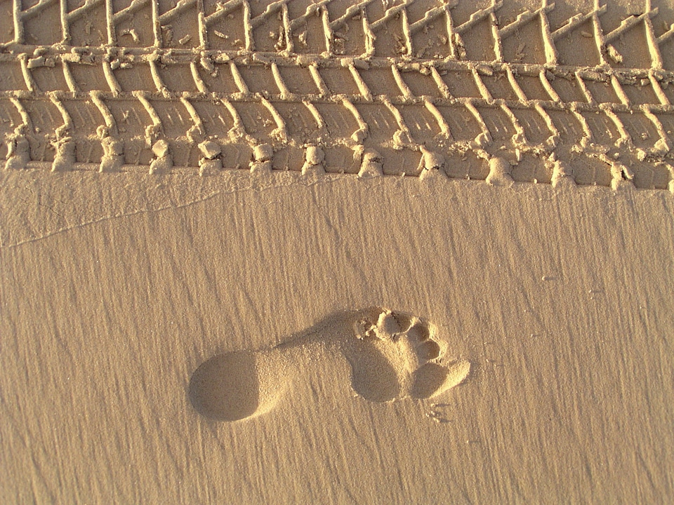 Beach barefeet barefoot