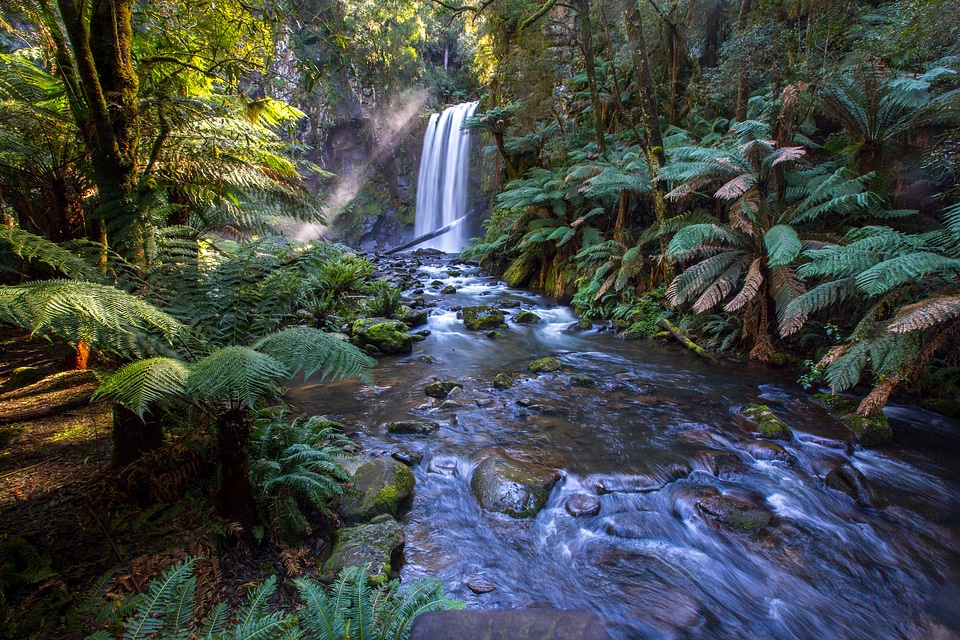 Water flow photo