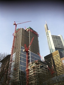 Crane scaffold baukran photo