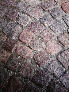 Structures ground paving stones photo