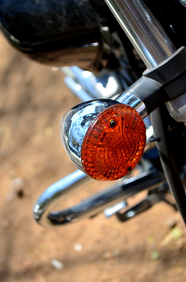 Vehicle light red