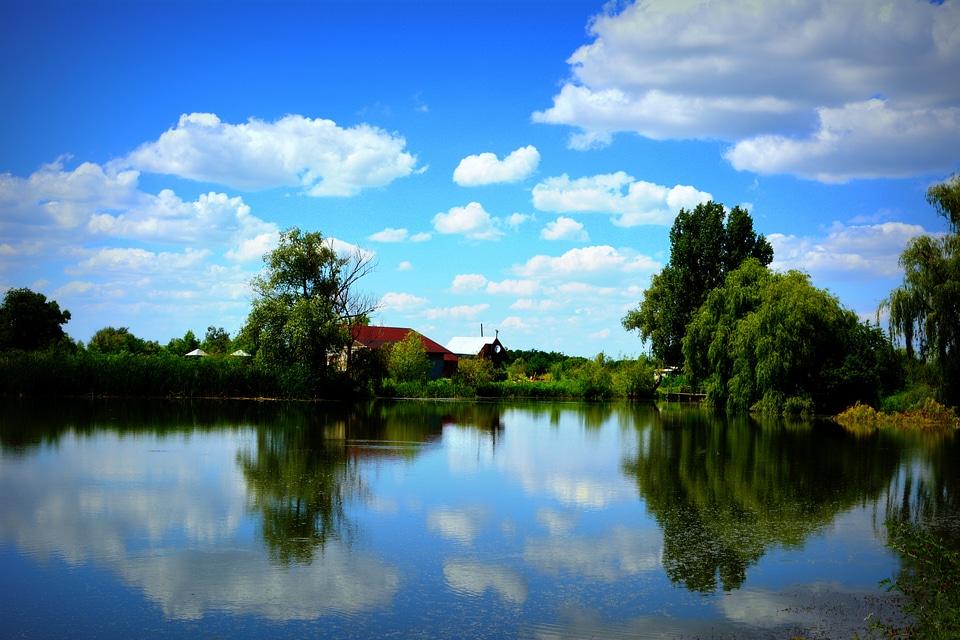 House near the lake