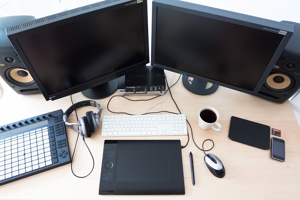 Home office office graphics tablet