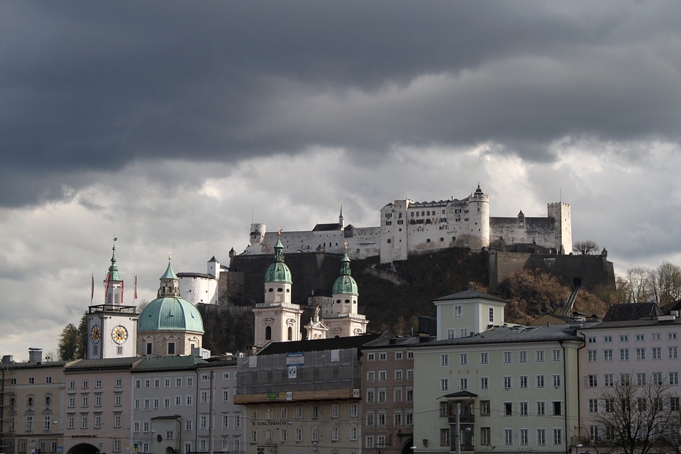 Historic center austria hohensalzburg fortress