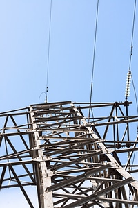 Electrical power lines photo