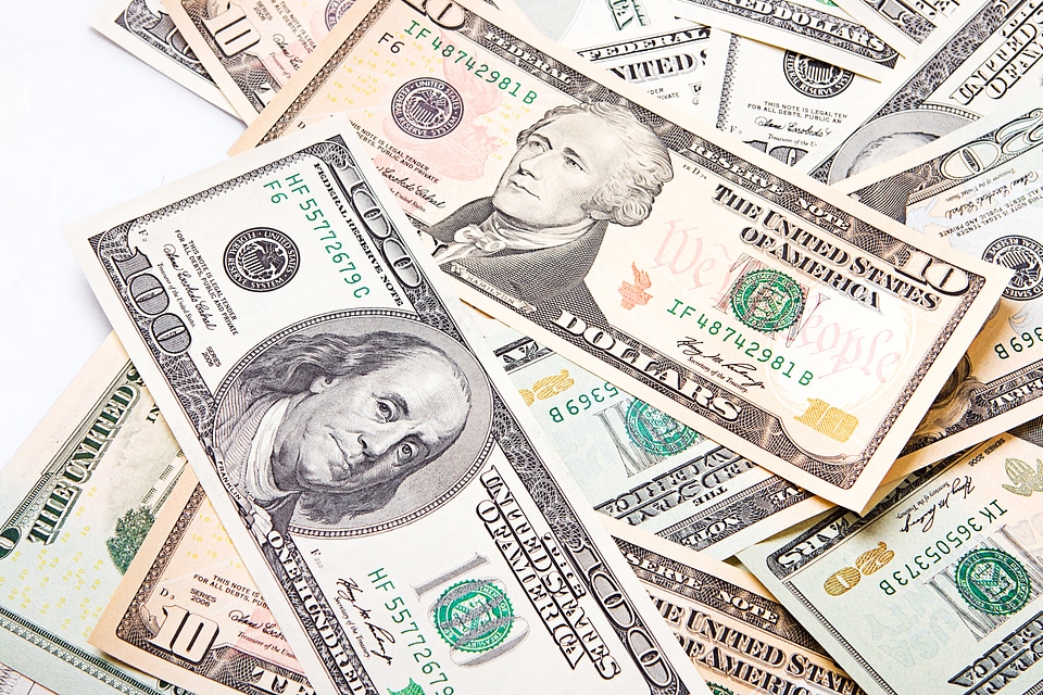 Mixed Dollar Bills