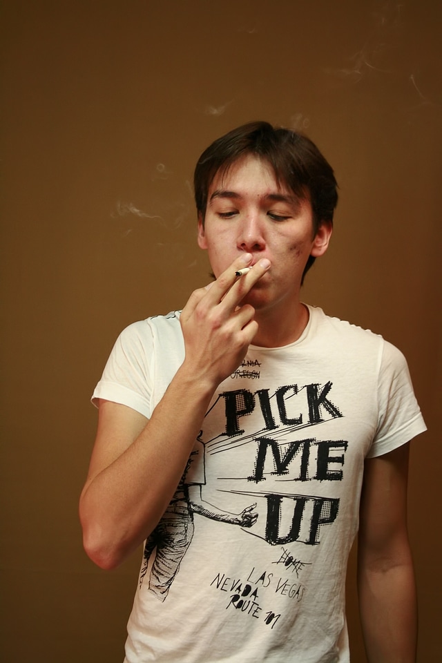 Man smoking