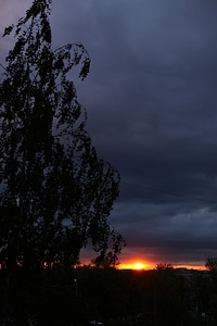 Sunset sky photo