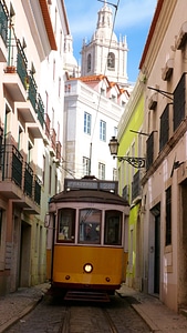 Historic center lisbon architecture