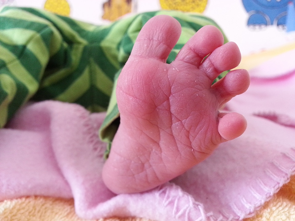 Ten sole of the foot reborn