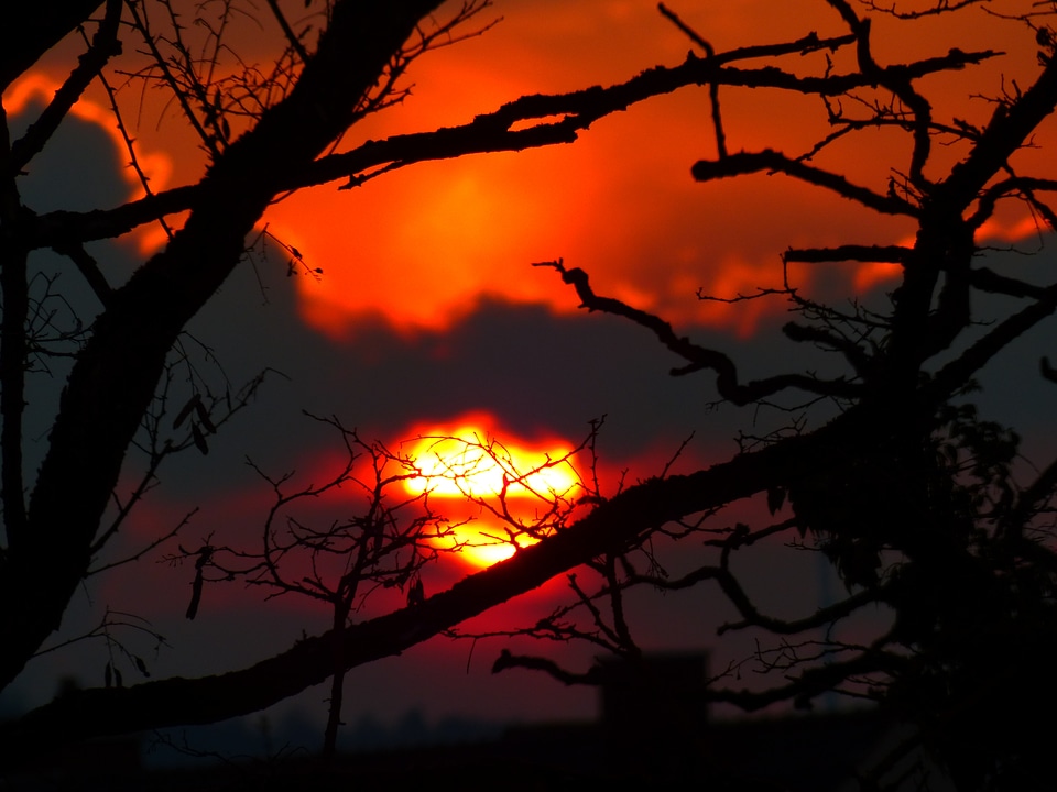 Shining burn glow