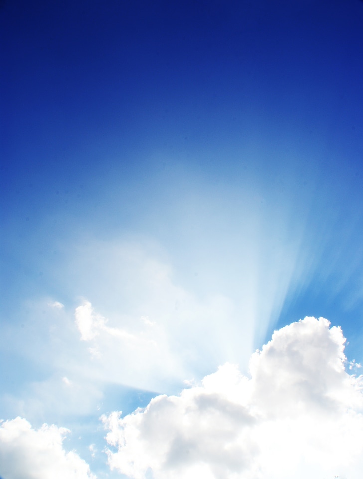 Nature sun cloudy