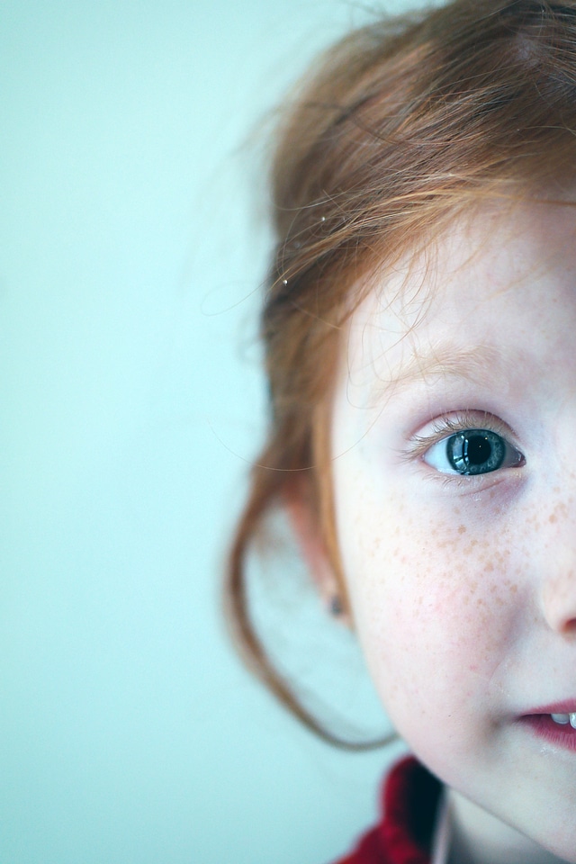 Child cute small child