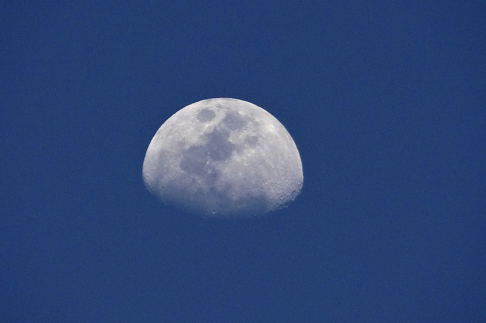 Moonlight daytime bright