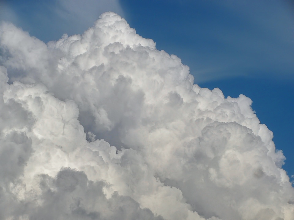 Cumulus sky dramatic