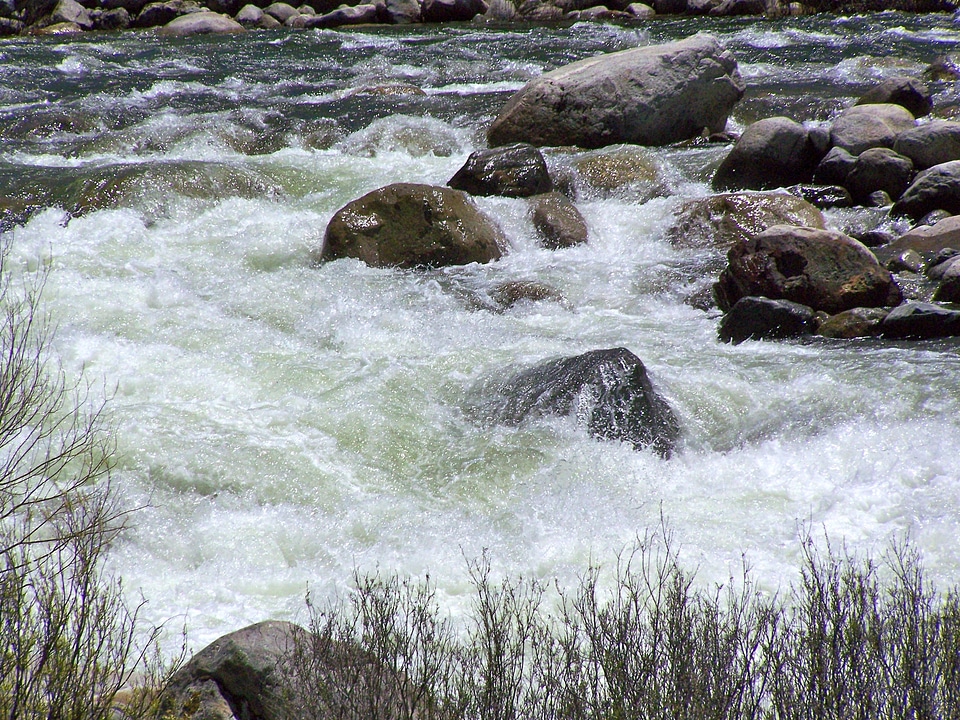 Landscape natural creek photo