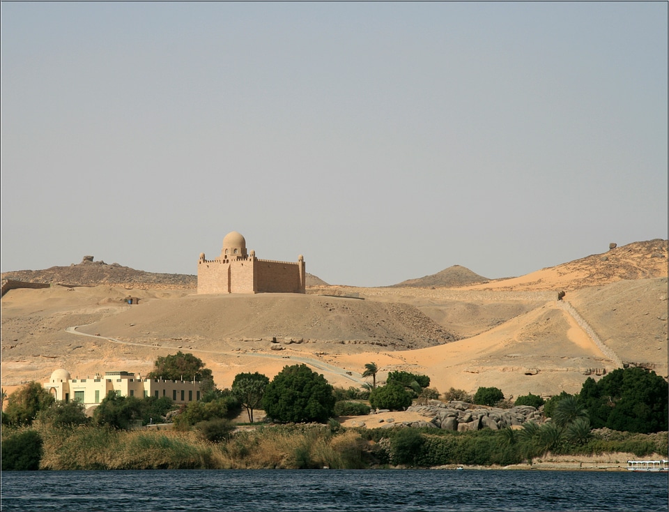 Desert egypt mausoleum