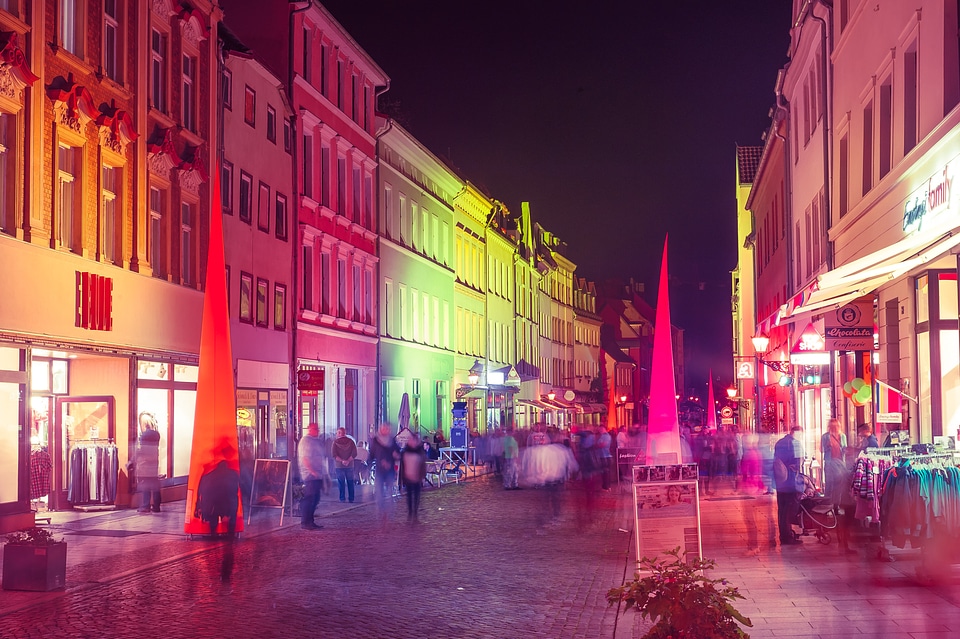 Wittenberg night at night