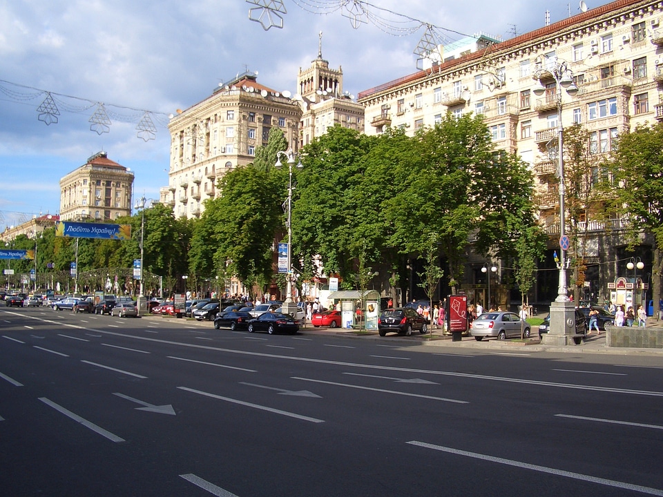Buildings kiev ukraine