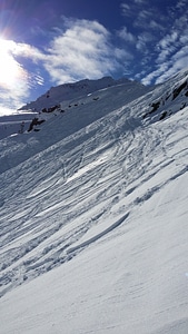 Snow winter alpine photo