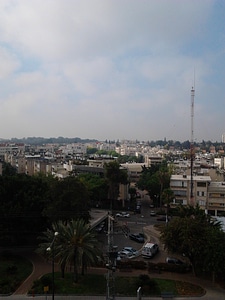 Skyline city tower