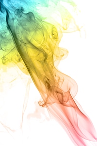 Multi colored smoke