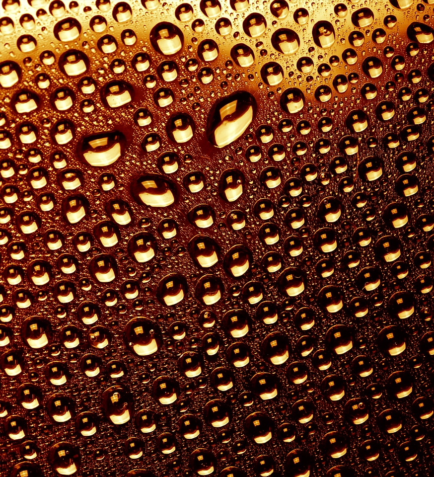 Water drops background
