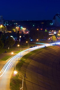 Night city photo