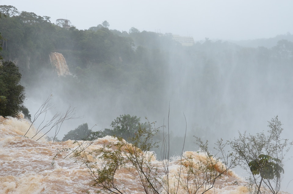 Falls flow landscape