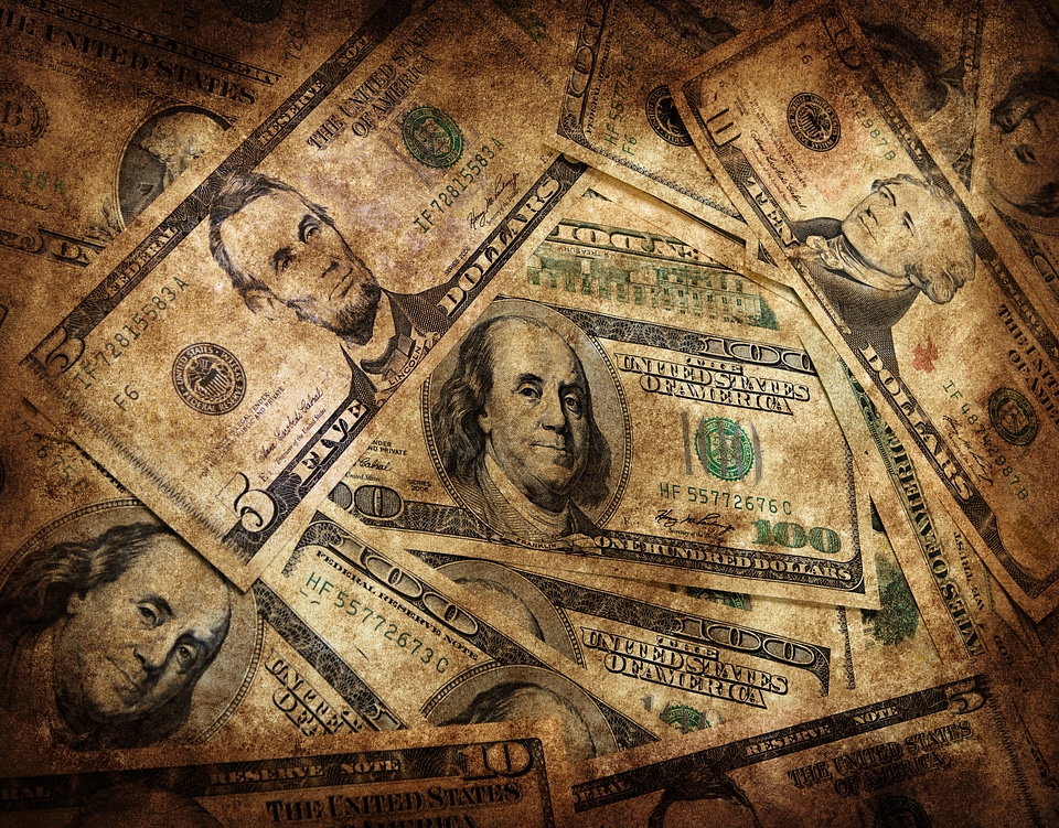 Dirty money background