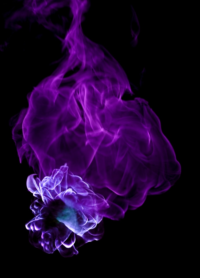 Purple fire background