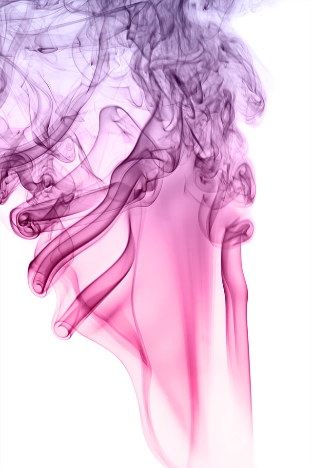 Swirly purple smoke background