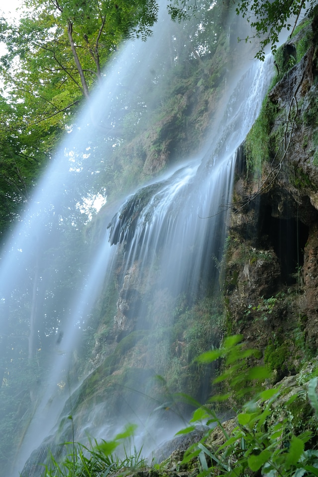 Water veil water swabian alb