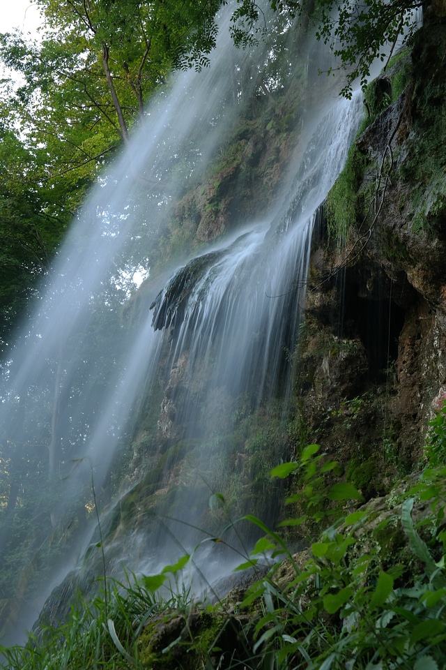 Water veil water swabian alb